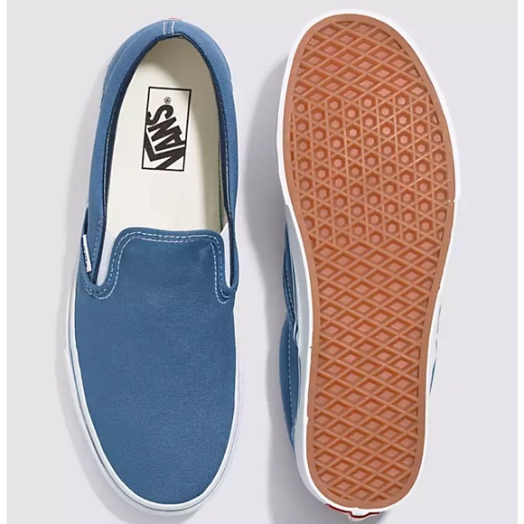👟Vans Classic Slip on Shoe Blue - Picture 4 of 4